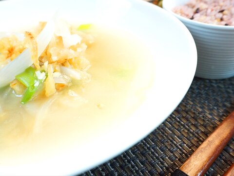 体にやさしい～　干し鱈のスープ(プゴク)